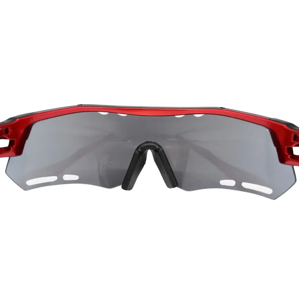 Tifosi Optics Alliant Red/Black Wrap Sunglasses - FAIR CONDITION - READ
